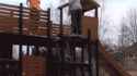 Backflip depuis un jeu d'enfant