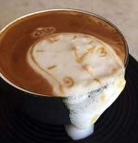 Dali et son café
