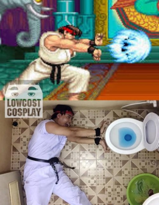 Ryu de Street Fighter.