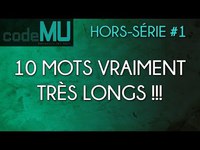 10 mots très longs (featuring e-penser, axolot et d'autres)