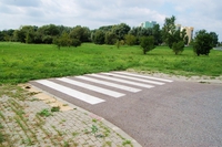 un passage piéton