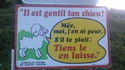 Il est gentil ton chien ? 