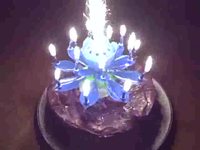 Bougie d'anniversaire