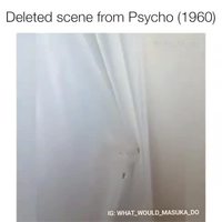 Scène effacée de Psychose