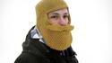 Cagoule moustache