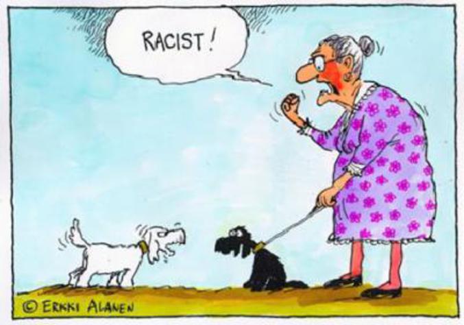 Même les chiens peuvent être racistes