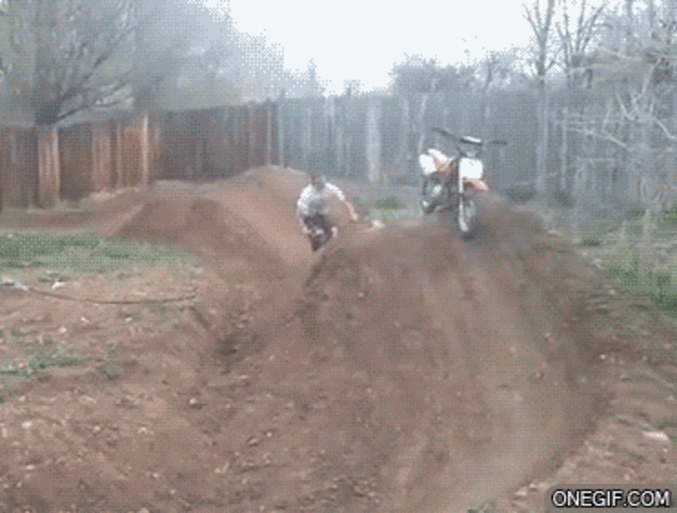 Du vélo à la moto