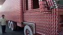 Camion de canettes