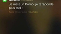 Maxime est occupé
