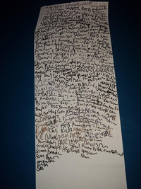 Quand tu es bourré et que tu as une envie d'écrire