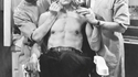 1931 : Boris Karloff au maquillage pour interpréter Frankenstein