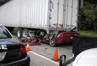 Accident de Corvette