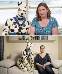 Avec son chien