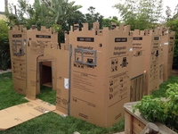 Un papa ingénieux qui construit un château-fort...