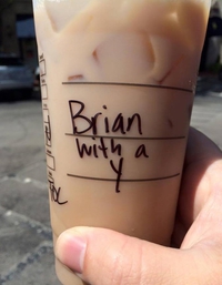 Brian avec un "Y"