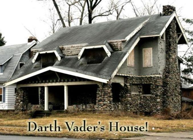 La maison secondaire de Dark Vador.