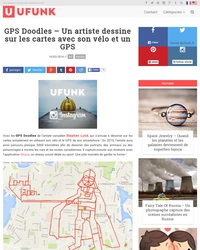 GPS Doodles de Stephen Lund