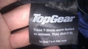Ces t-shirts ont été testés sur des animaux...