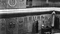 Une centrale (électrique ? Atomique ?) en URSS à la fin des années 50