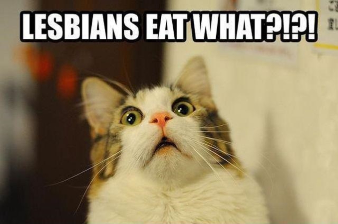 "Les lesbiennes mangent quoi ?!?!"