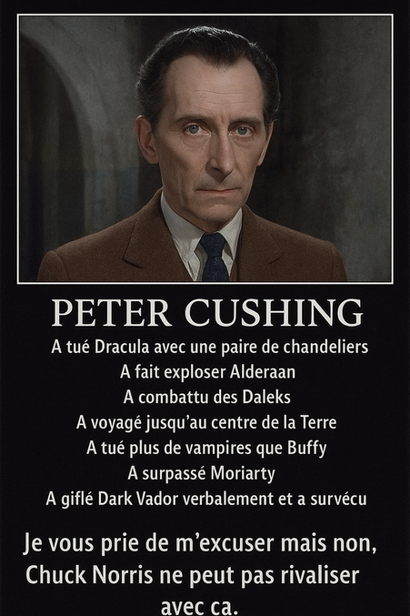 Peter Cushing si