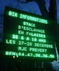 Stage à Aix en Provence