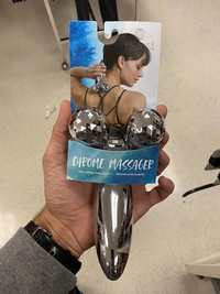 Chrome massager
