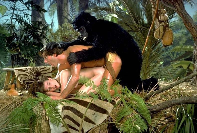 Janne + Tarzan + Gorille = aïe