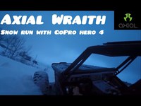 Axial Wraith Rock Racer Snow Run - GoPro Hero4 