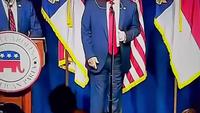 L’ancien président américain a donné samedi son premier discours télévisé depuis des mois, lors de la convention du parti républicain de Caroline du Nord.