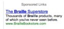 Boutique du braille