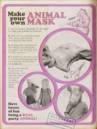 Comment faire un masque d'animal