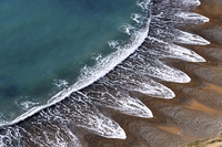 Les dents de la mer ou « croissants de plage »