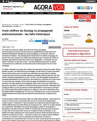 Un article pas drôle