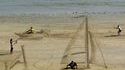 Dessin sur la plage