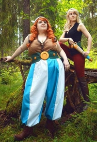 Cosplay féminin Astérix & Obélix