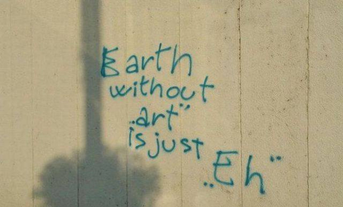 Pour la traduction littérale : "Terre" sans art, c'est juste "Eh".
Mais c'est beaucoup mieux en anglais.