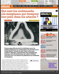 Qui sont les croûtenards, ces marginaux qui trempent leur pain dans les urinoirs ?