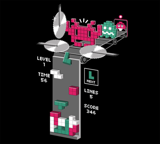 Comment sont fabriquer les tétrominos de Tetris