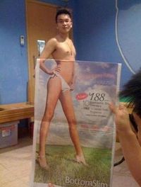 Essayer de nouveaux vêtements
