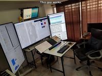 Poste de travail adapté