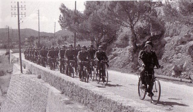 Une photo du Tour de France 1942.