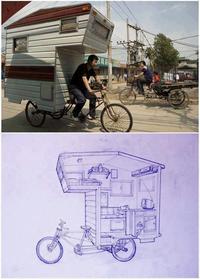 Mobil home en velo