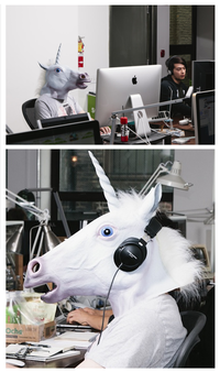 Mon collègue est une licorne