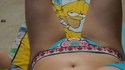 Homer à la plage