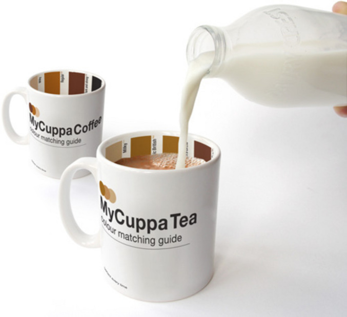 Trouvez la quantité de lait idéale à partir de la teinte de votre café ou de votre thé