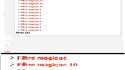 Filtre magique 22