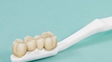Une brosse à dents