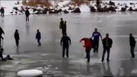 Sauvetage sur glace