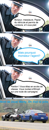 Raaaaahhhh, se faire gauler à ça de l'arrivée